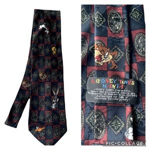 Looney Tunes Mania 1995 Vintage Tie.